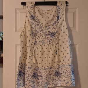 Old Navy flowy floral tank